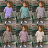 Zomer Tiener Outfits Kleding Effen Katoenen T-shirt Shorts Ademend Baby Pak Voor 9M13T Jongen Meisje Koreaanse Casual Set 240110