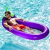 Autres piscines SpasHG Nouveau tube d'hamac d'eau pliable gonflable flottant piscine partie matelas salon lit plage inclinable loisirs YQ240111