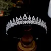 Tovenaar Bruiloft Kroon Haarsieraden Bruidshoofddeksel Vrouw Kristallen Tiara's Bruid Feest Kleine Kronen Bruiloft Haaraccessoires 240110