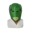 Eraspooky 2020 roliga gröna fiskhuvud maskerar cosplay halloween kostym för vuxna purim xmas party props djur latex headgear2919