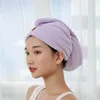 Towel Velvet Quick Dry Hair Cap Thickened Coral Fleece Drying Absorbent Wrap Headscarf Microfiber Shower