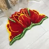 Arrival Bright Color Art Rug for Door Mat for Door Carpet Door Tulips 80*50cm 240111