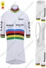 Branco mundo passo rápido conjunto camisa de ciclismo roupas corrida bicicleta estrada terno bib shorts maillot cyclisme corrida sets5580459