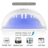 Sèche-ongles lampe LED UV pour guérir tous les vernis gel avec détection de mouvement outil de Salon de manucure et pédicure 240111