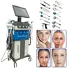 14 في 1 Auqa Hydra MD Machine Hydra Serum Skin Rejuvenation Hydro Dermabrasion Face Treatm