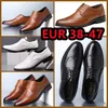 Hot sale Luxury Men's Shoes Mens Designer Dress Leather Shoes Mens Business Formal Wedding Party Shoes eur 38-47