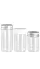 DIA68mm PET Clear Plastic Plastic Plastic Plastic Bottle Cosmetic Packaging 헤어 왁스 냄비 플라스틱 캡 알루미늄 뚜껑 음식 사탕 꽃 차 jars contai7824344