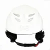 Casco da sci di marca Integralmente modellato Casco da snowboard per adulti professionale Uomo Donna Pattinaggio Skateboard Caschi per sport invernali 240111