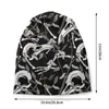 Berets Decay Bones Bonnet Homme Fashion Skullies Hat Beanies Hat for Men Women Style Fabric Hats