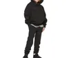 Ensembles de vêtements pour enfants Sweats à capuche pour garçons Survêtements Vêtements Pantalons ESS Sweat-shirt pour enfants en bas âge Peur Filles Vêtements pour jeunes Lâche de pulls à capuche Costumes de sport Dieu