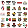 Skate Accessories 50Pcs Mexican Style Stickers Waterproof Vinyl Sticker For Skateboard Laptop Lage Bicycle Motorcycle Phone Car Decals Otkhz