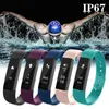 Watches Fitness Armband ID 115 Smart Armband Vibrating Alarm Clock Smart Band Fitness Watch Smartband för iOS Android