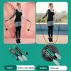 Sändlöst Jump Ropes Smart Electronic Digital Skip Rope Calorie Consumption Fitness Body Building Hopping Rope 240111