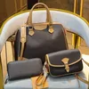 Dreiteilige Handtasche, die Einkaufstasche, Designer-Tasche, Damen-Tragetaschen, Einkaufstaschen, Damenmode, multifunktionale Handtaschen mit Staubbeutel