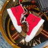 Y3 Kaiwa tênis masculino designer de luxo sapatos de cano alto plataforma robusta sapatos esportivos vermelho preto branco lona treinadores de couro casual caminhada 38-45