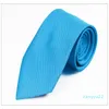 Cravate à rayures 145 * 8 cm 30 couleurs Flèche professionnelle couleur unie Cravate Cravate pour hommes pour la fête des pères Cravate d'affaires pour hommes Cadeau de Noël