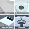 Other Bath Toilet Supplies Folding bathroom stool toilet step stool toilet stool comfortable squat auxiliary stool suitable for all toilets easy to store YQ240111