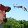 Andra fågelförsörjningar liten matare 10in/25.4 cm hattfodermatare kolibri handrör som används för och perfekt gåva