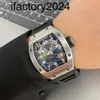 Jf RichdsMers Watch Factory Superclone Luxe Tourbillon à remontage automatique Boîtier en céramique saphir étanche ultra-mince Poignet suisse Montre-bracelet pour homme Rm02 B432