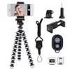 Trépieds new2022 Black Mini Octopus trépied stand caméra téléphone mobile trépieds bourse stand pour GoPro Hero 7 6 5 Action Cam Solder