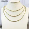 Necklaces 5 Pcs Tiny Bead Strand Handmade Jewelry Necklace Classic Trendy Women Party Gift 52970