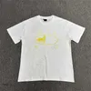 Camiseta de luxo designers designers de algodão camisetas de algodão camisetas
