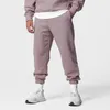 Men's Tracksuits Thick Cotton Training Sets Pink Sports Kits Pullover Hooded Top With Pants Sweatshirts Gym Running