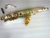 2024 novo saxofone tenor melhor qualidade b plana branco tenor sax instrumento musical profissional com caso