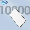 Banki zasilające z telefonu komórkowego Bank Power Bank 10000MAH Szybkie ładowanie PowerBank Portable Type-C ładowarka USB Zewnętrzna zapasowa bateria dla iPhone'a 13 14 SamSungl240111