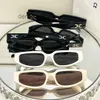 Sonnenbrille Designer für Damen Sonnenbrille Rechteckige Schutzbrille mit Etui 1 Acetatrahmen Modell Cl 40269 Classic Retro Cat Eye Herren QWT5