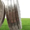 UNC 1950 Szwajcaria Konfederacja Silver 5 Francs 5 Nickel Nickel Plated Mosiężna kopia średnica Monety 3145mm8230677