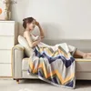 Coperte Nuova coperta multifunzionale coperta stampata in velluto di latte, coperta per divano, coperta TV