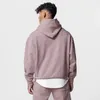 Erkeklerin Trailsits Kalın Pamuk Eğitim Setleri Pembe Spor Kitleri Külot Kapüşonlu Üstü Pantolonlu Sweatshirts Gym Koşuyor