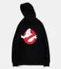 Ghostbusters Blaster Menwomen moda swobodna luźna czarna bluza nadruk duch ducha Hip Hop Streetwear x10219097400