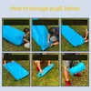 Other Pools SpasHG Car Portable Inflatable Sofa Bed Travel Lounger Air Hammock Portable Water Proof Anti Leaking Design Camping Compression Sacks YQ240111