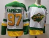 2021 Retro Retro Minnesota Hockey sauvage 97 Kirill Kaprizov 11 Zach Parise 22 Kevin Fiala 24 Matt Dumba Ryan Suter Jerseys Green blanc