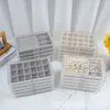 Schmuck-Aufbewahrungsbox, Werkzeuge, transparent, mehrschichtig, Gitter, Halskette, Ring, Ohrringe, Box, Klassifizierung, Aufbewahrungsbox, Schublade, Schmuckschatulle 240110