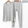 Spring Autumn Pajamas Women Plus Size Modal Cotton Sleepwear Pyjama Set Underwear Suit Pijama Mujer 3XL-7XL 45 To 110 KG 240110