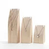 Display Wood Necklace Display Stand for Store Exhibit Creative Jewelry Pendant Organizer Necklace Storage Holder Jewellery Packaging