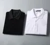 24SS Polo à manches courtes pour hommes, nouvelle mode, chemise de patron de styliste pour hommes, luxe, revers, lettre de patron, de haute qualité, haut décontracté, coupe slim, T-shirt Tops .fy0017