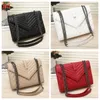 2023 Luxe Ontwerpers Tas Dames Sliver Chain Crossbody Schoudertas Top Kwaliteit Lederen Handtas Tote Bag Flip Cover Diagonaal Messenger Portemonnee