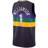 Personalizado Zion Brandon Ingram Williamson Jerseys de basquete de alta qualidade CJ McCollum Herbert Jones Jonas Valanciunas Jose Alvarado Trey Hayes Murphy III Atacado