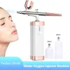 Brosses Facial Aérographe Eau Oxygène Injecteur Machine Compresseur Nano Brouillard Pulvérisateur Maquillage Infusion Appareil Nail Cake Art Pistolet Pulvérisateur