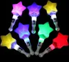 100 pz KTV Club Forniture Puntelli Pentagramma Bastone Led Luce Star Tifo Glow Concerto Matrimonio Festa di Festa Bastoni SN4411