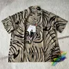 Chemises décontractées pour hommes Oversize Tiger WAO MARIA Chemise Hommes Top Version Femmes Japon Hawaiian Chemises d'été Tee à manches courtes yolq