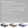 Óculos de sol hexagonais VASHAP SPR 9128 2024 novos tons personalizados para mulheres e homens de marca atacado
