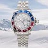 Mens Automatic Mechanical Ceramics Watches 41mm full rostfritt stål Simning av armbandsur Sapphire Luminous Watch U Factory Montre de Luxe