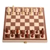 Family Classics Chess with Foldable Board for Kids and Adults Wooden Chess Gift for Christmas Birthday Year240111