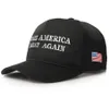 Chapéu Make America Great Again com estampa de letras 2017 Boné de beisebol snapback republicano Chapéu QOLO para presidente USA227z