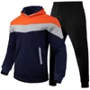 Männer Trainingsanzüge 2024 Herbst Winter Sets Zipper Hoodie Hosen Stücke Lässige Männlichen Sportswear Marke Kleidung Schweiß Anzug